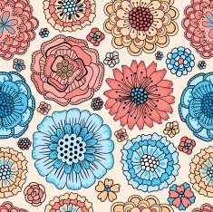 Seamless Floral Pattern N119