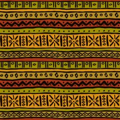 Ethnic ornamental african endless texture