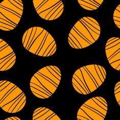 seamless pattern with easter eggs N7
