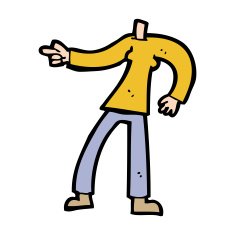 cartoon female body (add photos or mix and match cartoons) N342