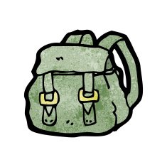 Cartoon Backpack N10