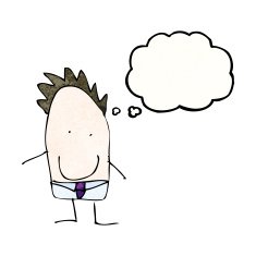 child's drawing of a dad N10