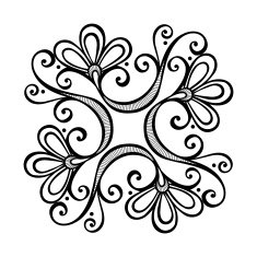 Beautiful Deco Square (Vector)
