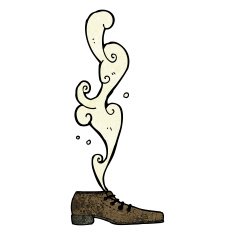 smelly old shoe cartoon N2