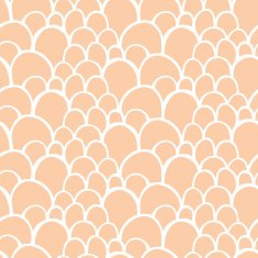 Seamless pattern with abstract stylized hand drawn scale texture N11