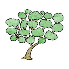Cartoon Tree N277