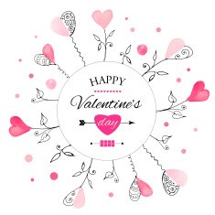 Postcard for Valentine's day N4