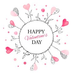 Postcard for Valentine's day N5