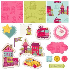 Little Town Scrap - for scrapbooking and design