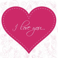 Lovely Valentine's Day floral postcard N4