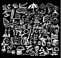 drawing items Back to School N2