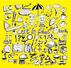 drawing items Back to School N3