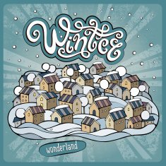 cartoon winter fairytale