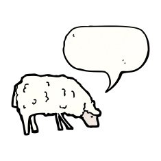 Cartoon Sheep N63