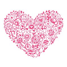 heart love pattern N2