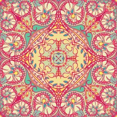 color leaves and swirls
