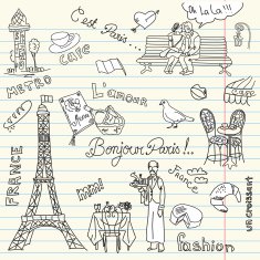Paris doodles N3