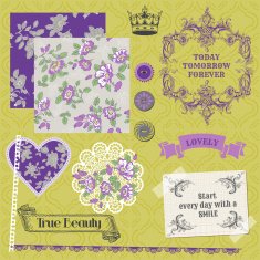 Scrapbook Design Elements N22