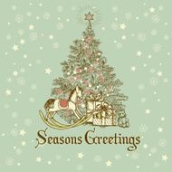 Vintage Christmas Design N6