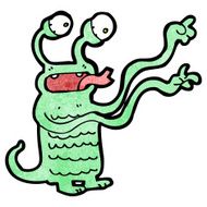 Cartoon Alien N185