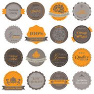 Set of Label Icons