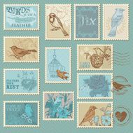 Bird Stamp Set