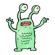 Cartoon Alien N186