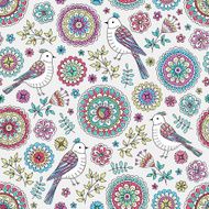 floral seamless pattern N83
