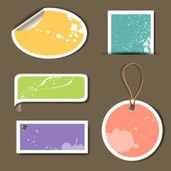 Vector paper elements