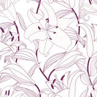 Seamless Floral Pattern N124