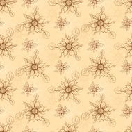 Seamless Floral Pattern N125