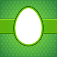 Easter egg card EPS 8