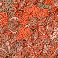 Seamless wave hand-drawn pattern N60