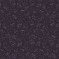 Seamless background with sketchy shoes