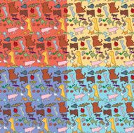 seamless animals pattern N3