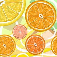 Orange Fruit Background