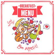 Breakfast Sketch Menu N2