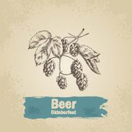 Oktoberfest vintage background N5