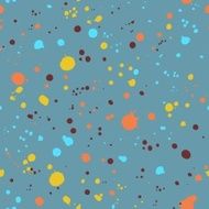 Colorful seamless background with splash