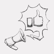 Megaphone Icon N20