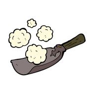 cartoon coal shovel N8