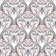Seamless Ornate Pattern (Vector) Hand Drawn Texture N144
