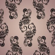 Seamless Floral Pattern (Vector) N50