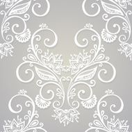Seamless Floral Pattern (Vector) N52