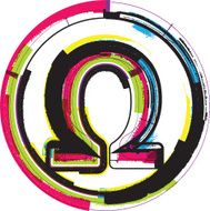 Colorful Grunge Symbol N46