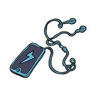 cartoon music player N11