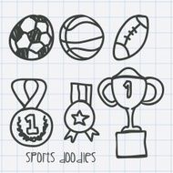 sport doodles N4