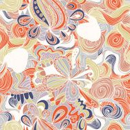 Abstract seamless hand-drawn pattern N71