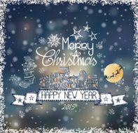 christmas card N58