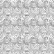 Seamless wavy pattern Vector illustration wave river ocean wallpaper ornament N14